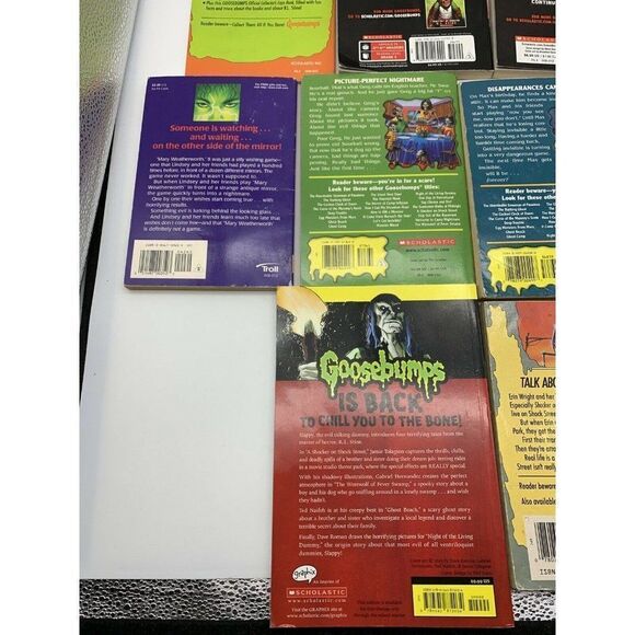 Vintage to Now Goosebumps Books RL Stine Paperback - Picture 9 of 11